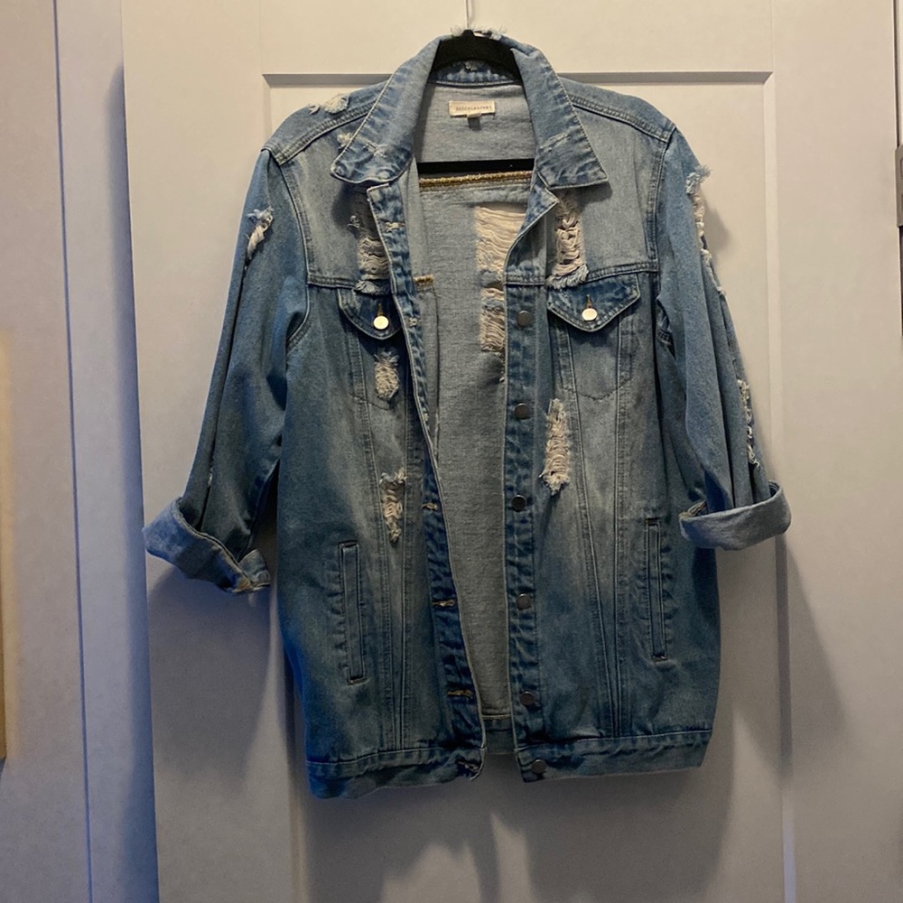 Oversized Jean Jacket